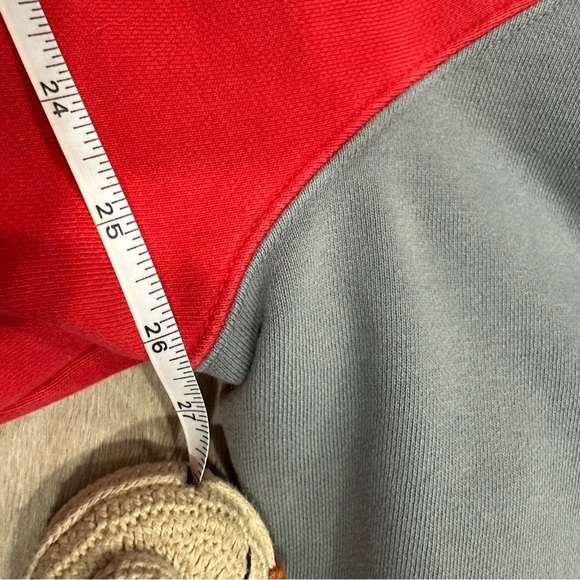 Vintage Champion Varsity Jacket XXL Gray Red Spell Collegiate Letterman Bomber - Picture 5 of 10